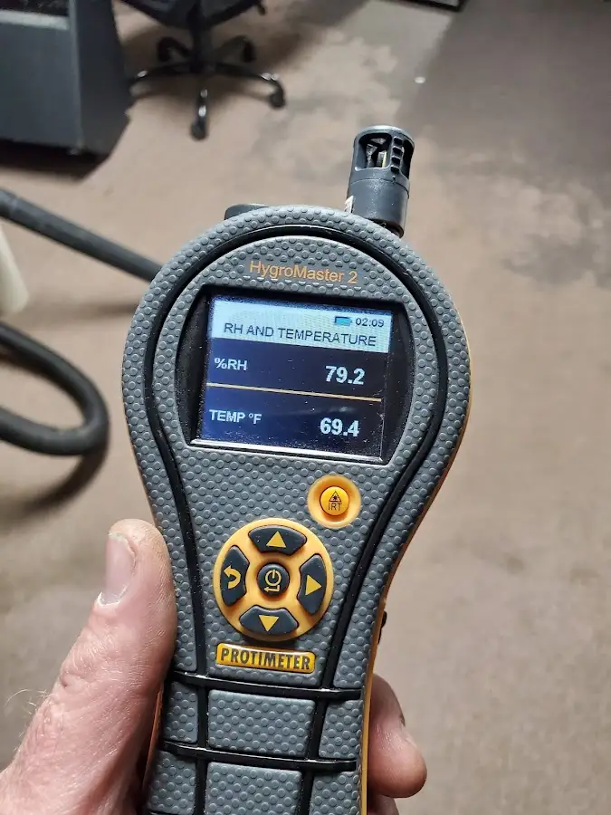 Moisture meter humidity assessment for Mold Remediation & Removal in Bowleys Quarters